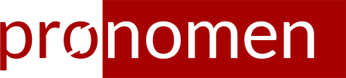 pronomen, brugte bøger - logo