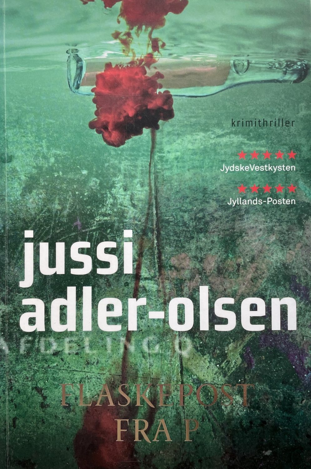 Flaskepost fra P, Jussi Adler-Olsen, brugt bog