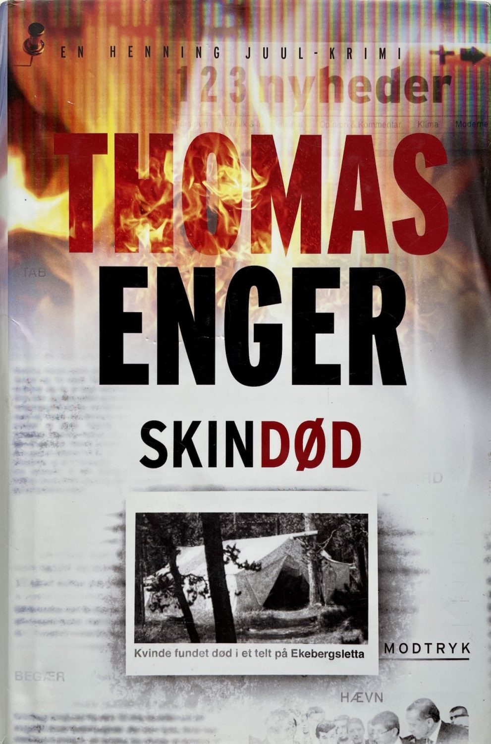 Skindød, Thomas Enger, brugt bog