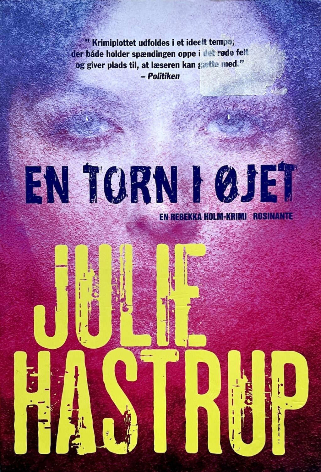 En torn i øjet, Julie Hastrup, brugt bog