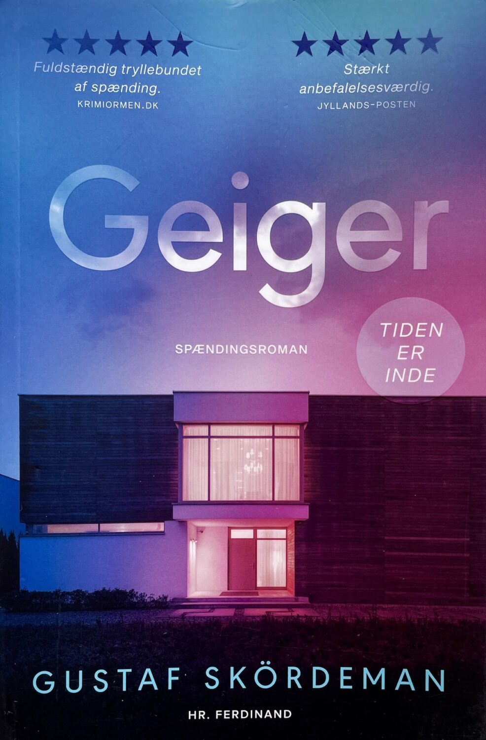 Geiger, Gustaf Skördeman, brugt bog