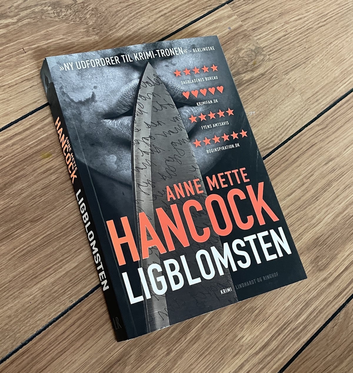 Ligblomsten, Anne Mette Hancock, brugt bog