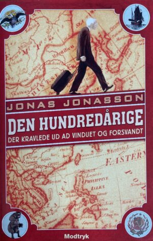 Den hundredårige der kravlede ud ad vinduet og forsvandt, Jonas Jonasson, brugt bog