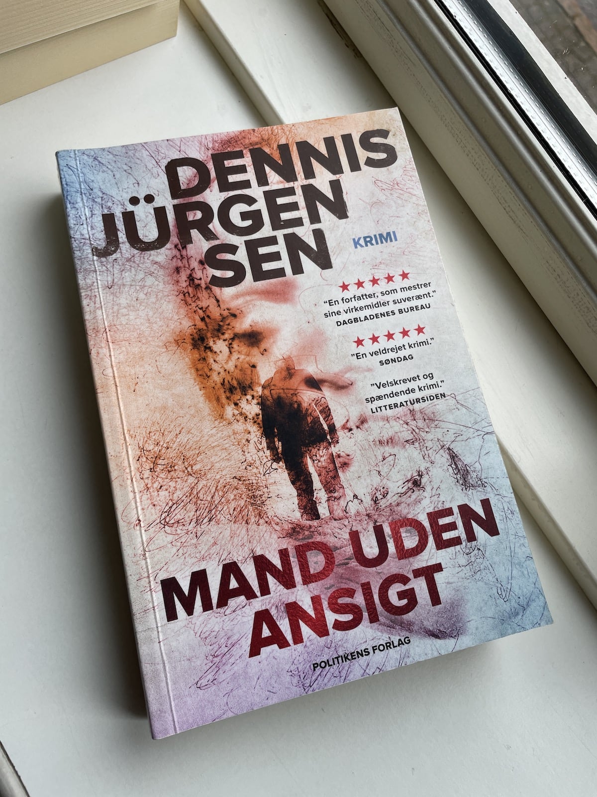 Mand uden ansigt, Dennis Jürgensen, brugt bog