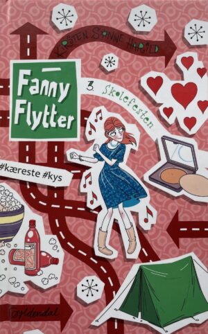 Fanny flytter - skolefesten, Kirsten Sonne Harild, brugt bog