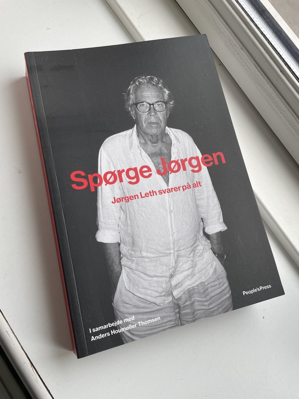 Spørge Jørgen, Jørgen Leth og Anders Houmøller Thomsen, brugt bog