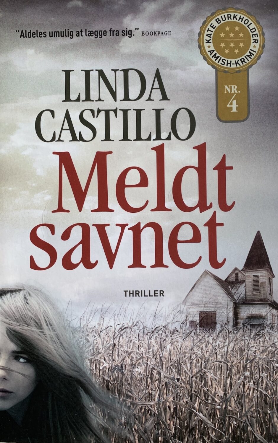 Meldt savnet, Linda Castillo, brugt bog