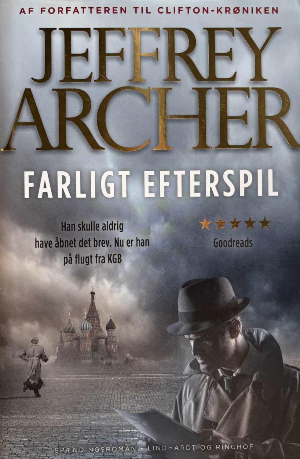 Farligt efterspil, Jeffrey Archer, brugt bog